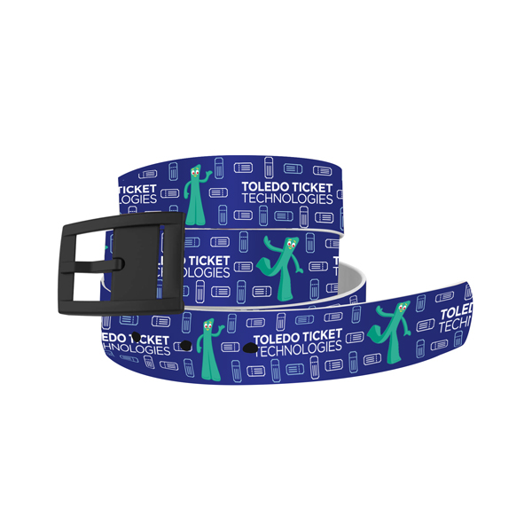 Custom Belt with Toledo Ticket Technologies and Gumby
