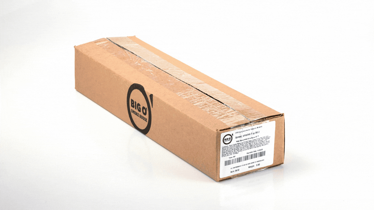 animated image of Big O Smokehouse packages and products